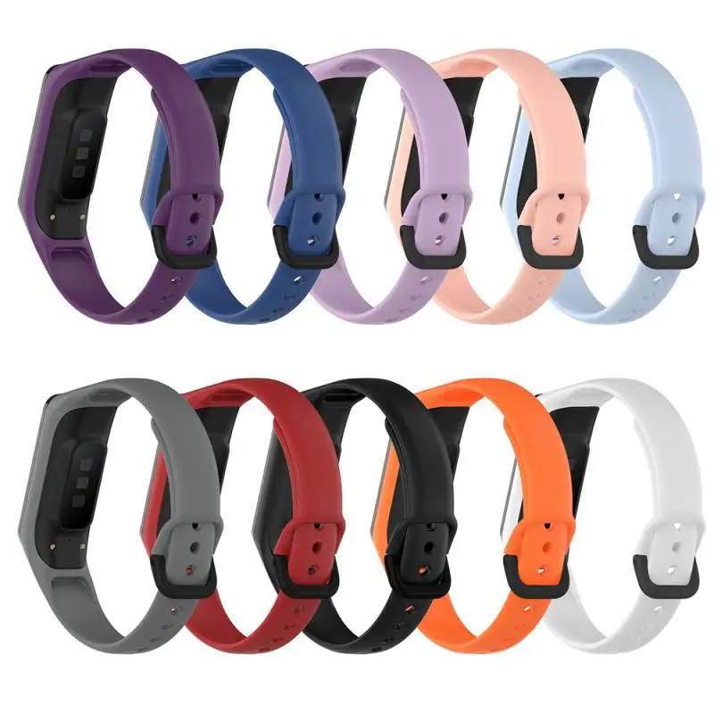 

Ремешок на запястье для Galaxy Fit 2 SM-R220, умный Браслет для Galaxy Fit2, мягкий силиконовый браслет, аксессуары Correa