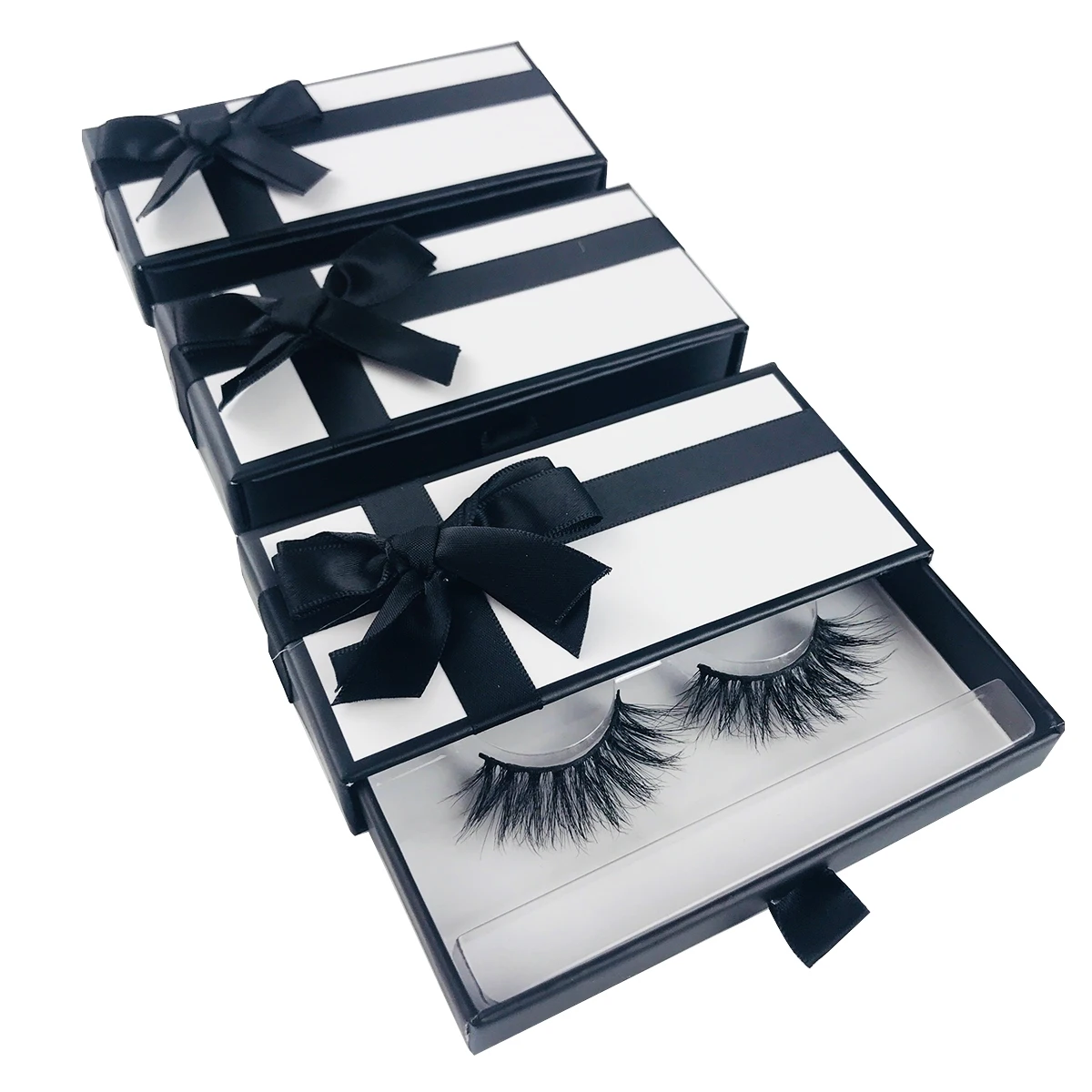 25MM False Lash Magnetic Packing Box Custom Eye-lash Boxes Empty Packaging With Logo Wholesale Eyelashes Package for Boutique 5