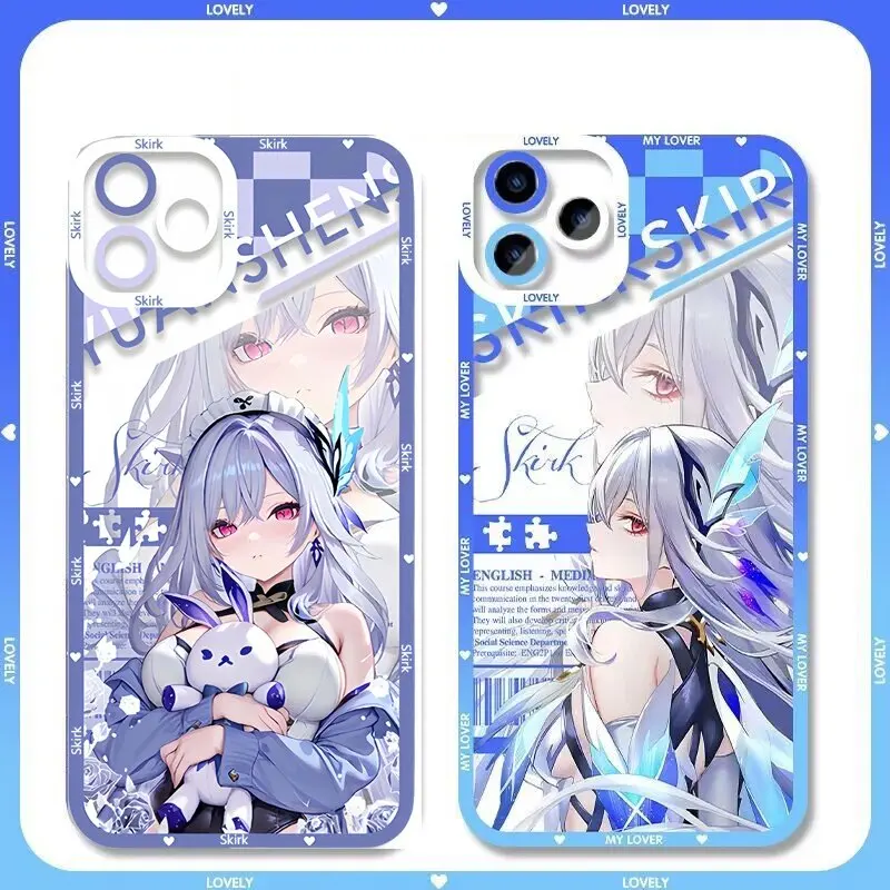 Skirk Character Design Phone Case - Genshin Impact Edition