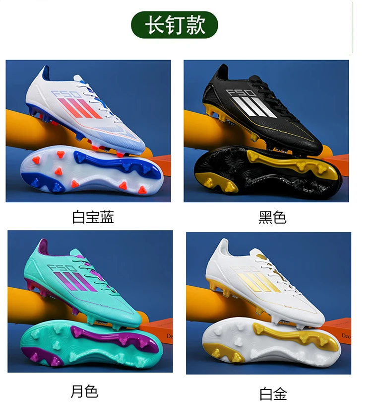 Description Picture 6 of itemSoccer Shoes For Men Professional Society Cleats TF/FG Original Football Shoes Indoor Training Fast Football Field Boots Sneaker