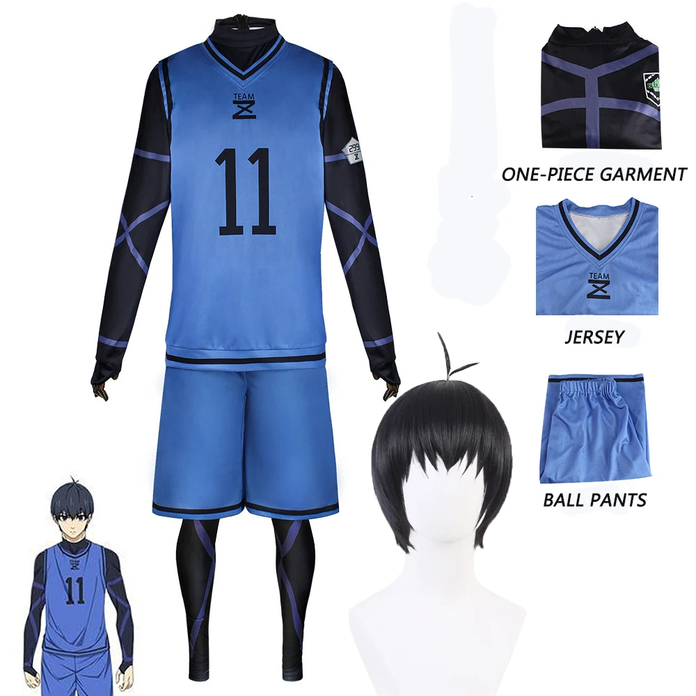 Blue Lock Isagi Yoichi Chigiri Hyoma Bachira Meguru Soccer Uniform Cosplay Costume