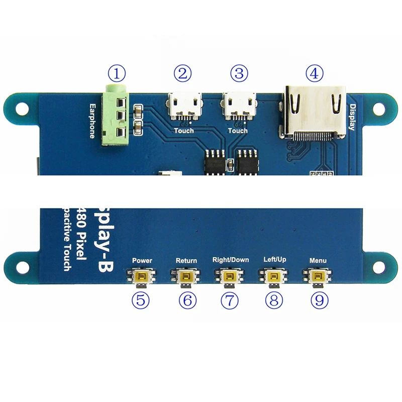 5 ġ   HDMI ȣȯ   3B +/4B ÷ LCD USB , 480x800 ġ ũ