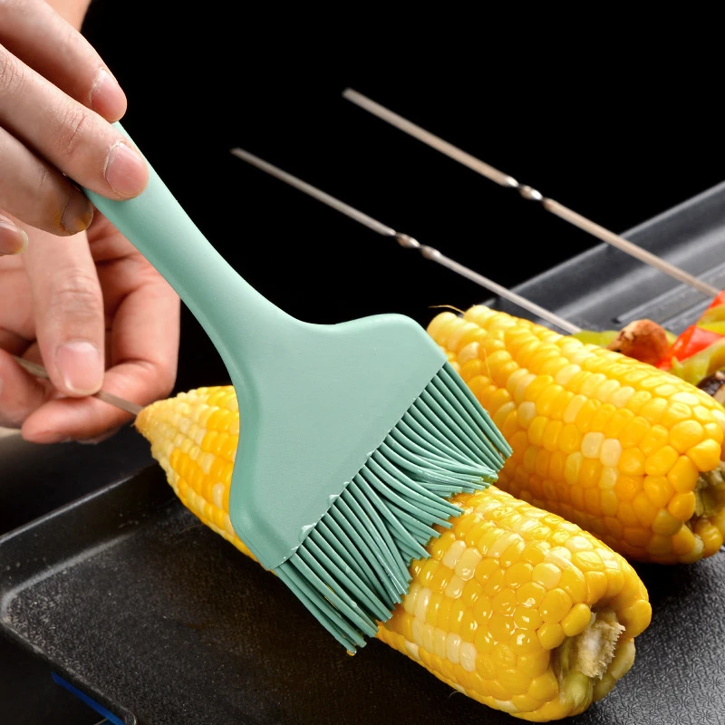 Silicone Oil Brush Pastry Brush Silicone Cake Brush for Barbecue Bread Pastry Baking