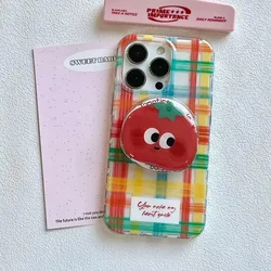 Magnetic Protective Phone Case with MagSafe Compatibility - Samsung A55 4G (Tomato case)