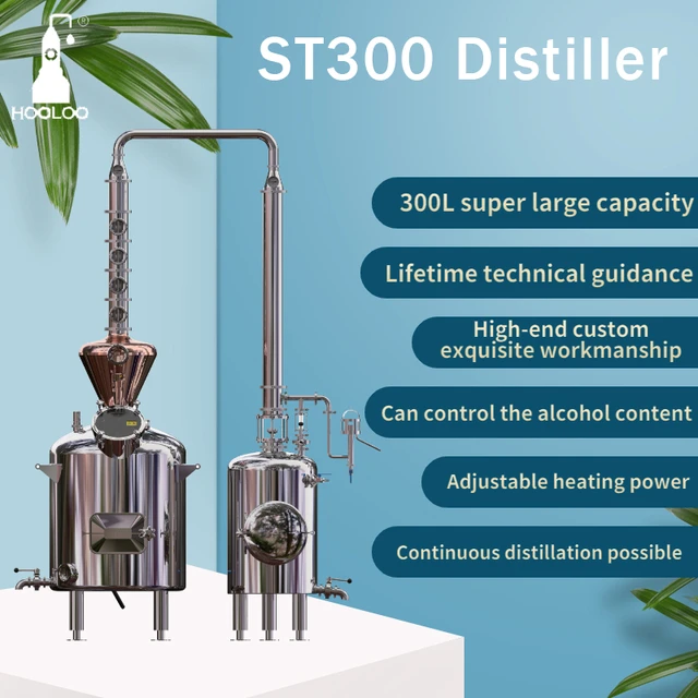 1000L'Alcool Distillateur Pot Still Alambic Appareil de