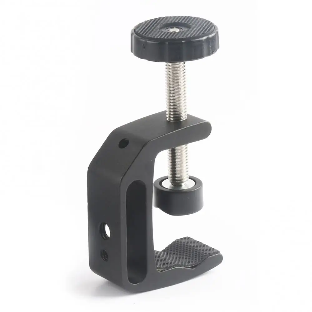 Universal C-Clamp with 1/4 3/8 Screw Hole Bracket Camera Tripod Accessories