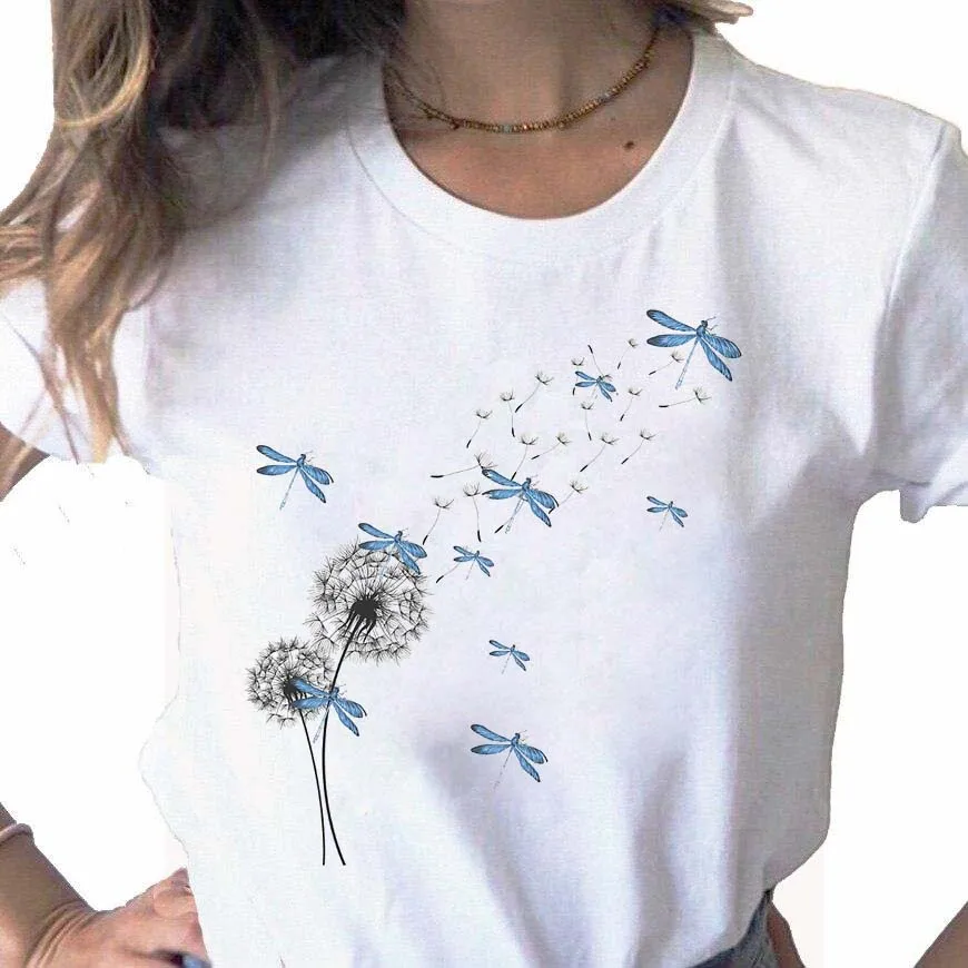 Women’s Dandelion Graphic Tee | Casual Funny Shirt