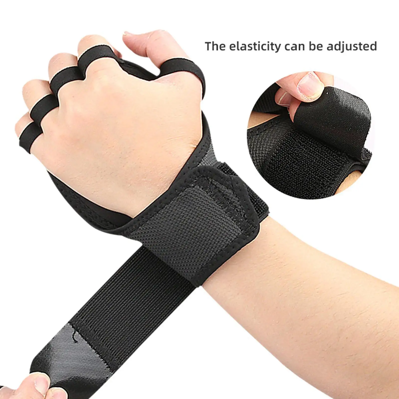 Gymnastics Hand Grips Anti Skid Pull Ups Weightlifting Gloves for Kettlebells