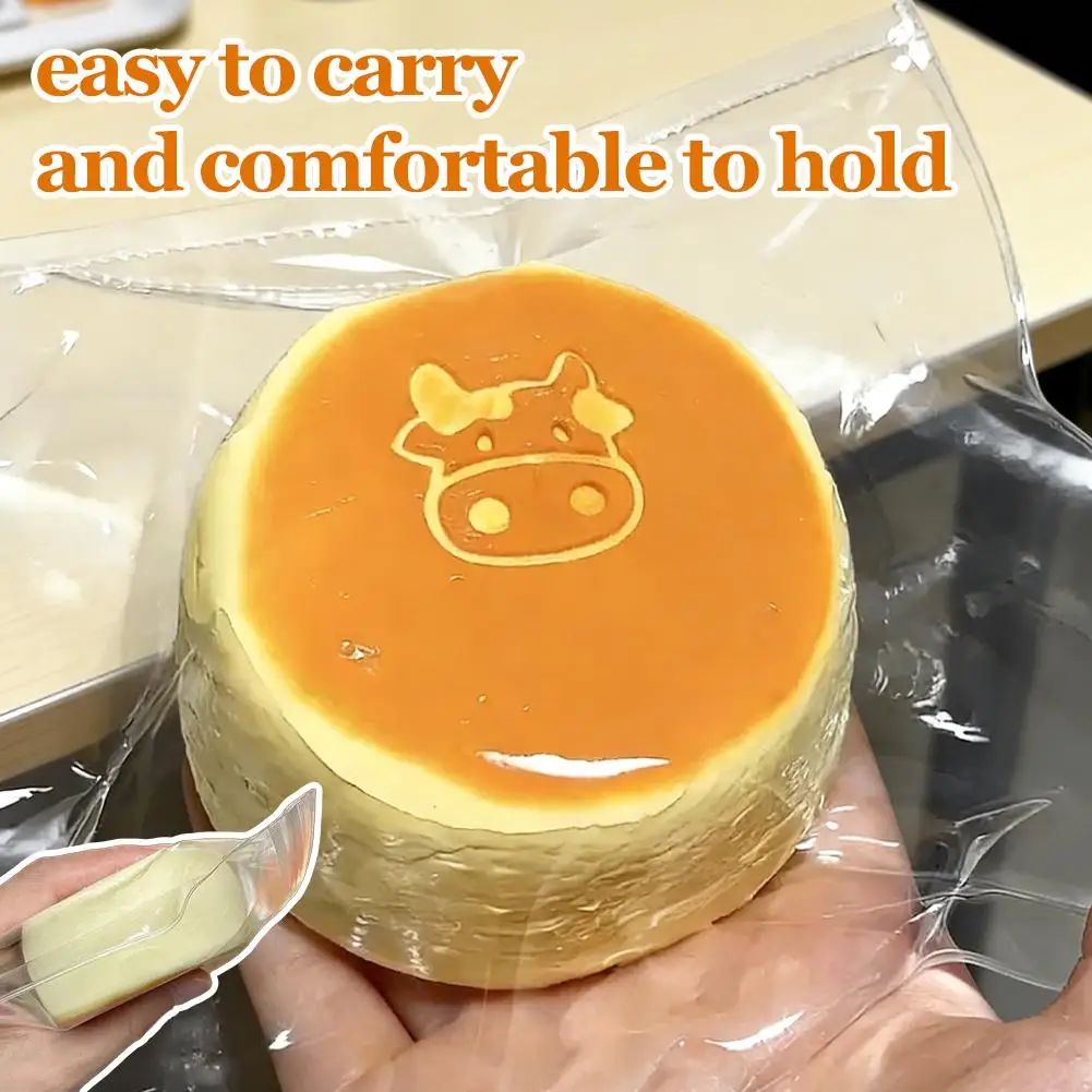 Cheese Cake Squeeze Soft Slow Rebound Pinch Milky Flavor Bread For Stress Cute Anxiety Relief Toy_voghion.com
