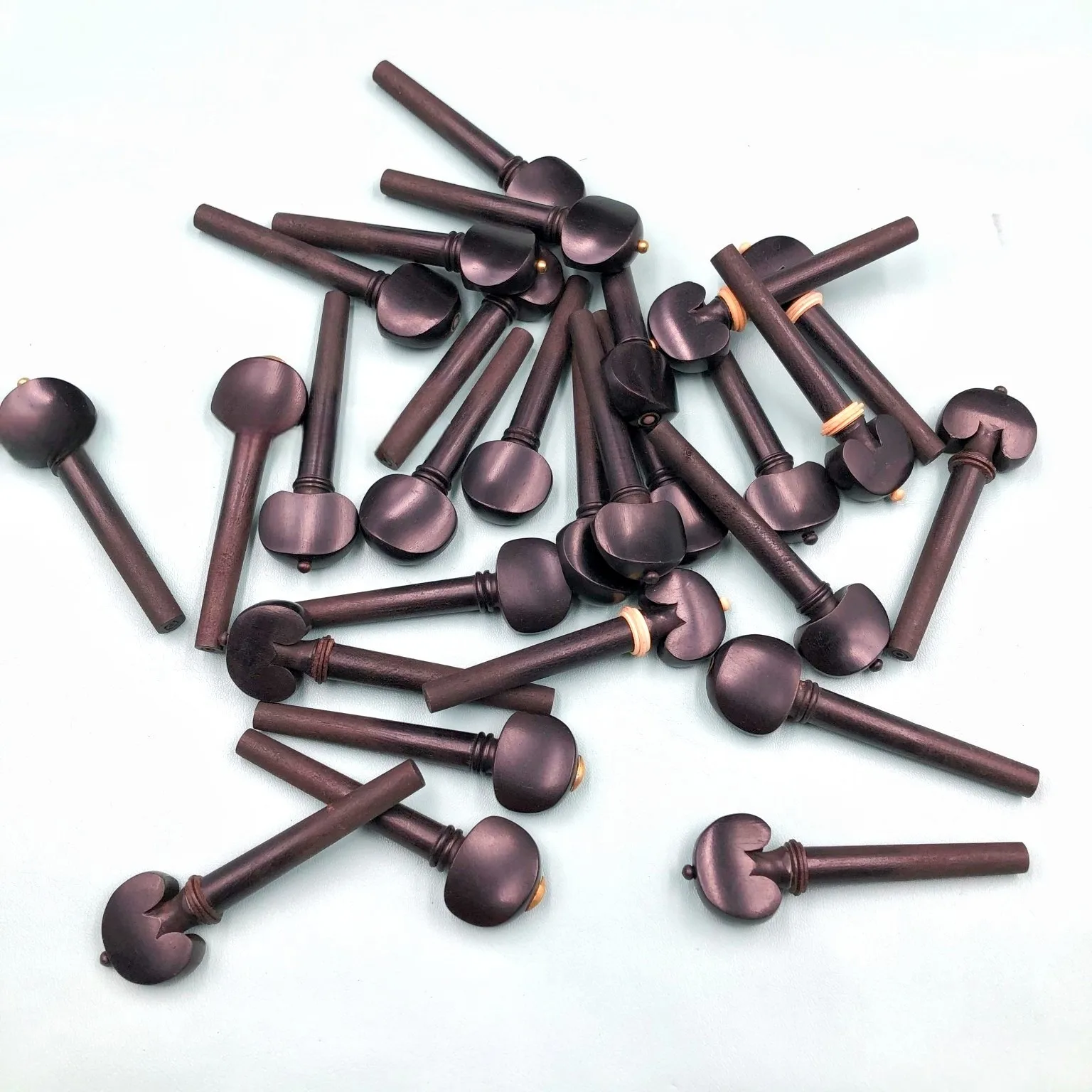Viola Tuning Pegs 15"-16" 4pcs natural Jujube wood/ebony/rosewood Viola Parts Accessories Fittings