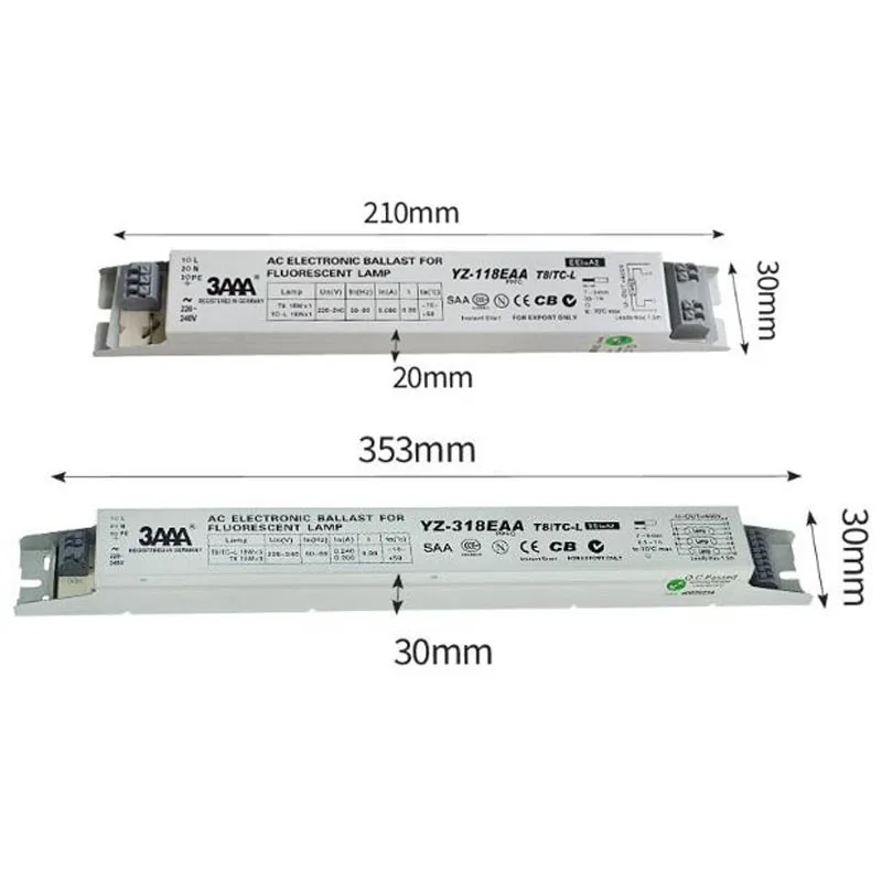 【冬バーゲン★】 one YZ-318EAA YZ-218EAA YZ-118EAA 3AAA for electronic T8 one 電設