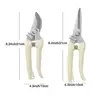 Pruner Garden Scissors Professional Sharp Bypass Pruning Shears Tree Trimmers Secateurs Hand Clippers For Garden Beak Scissors 6