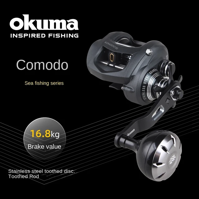 OKUMA Komodo SS Sea Fishing Reels, All Metal Baitcast - AliExpress