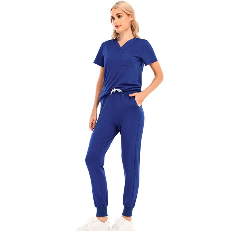 Nursing Uniform Tops Pants Suit nurse scrubs top nurse uniform suits for Women