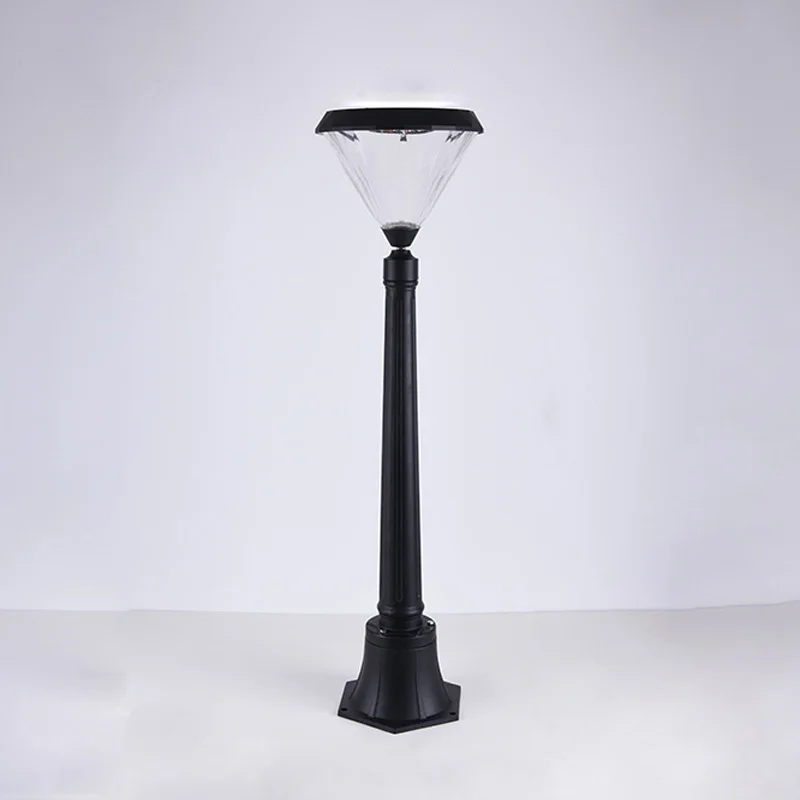 새로운 야외 LED 잔디 램프 다이아몬드 정원 조명 야외 IP65 방수 잔디밭 조경 램프 경로 파티오 마당 조명
