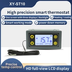 WiFi Remote Smart LCD Thermostat with Digital Temperature Control and App Integration (Without WIFI)
