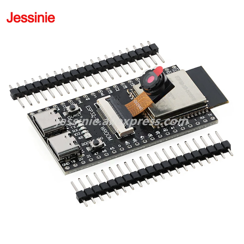 ตัวเลือกสินค้า บอร์ดพัฒนา ESP32-S3 พร้อมกล้อง Wi-Fi 2.4GHz