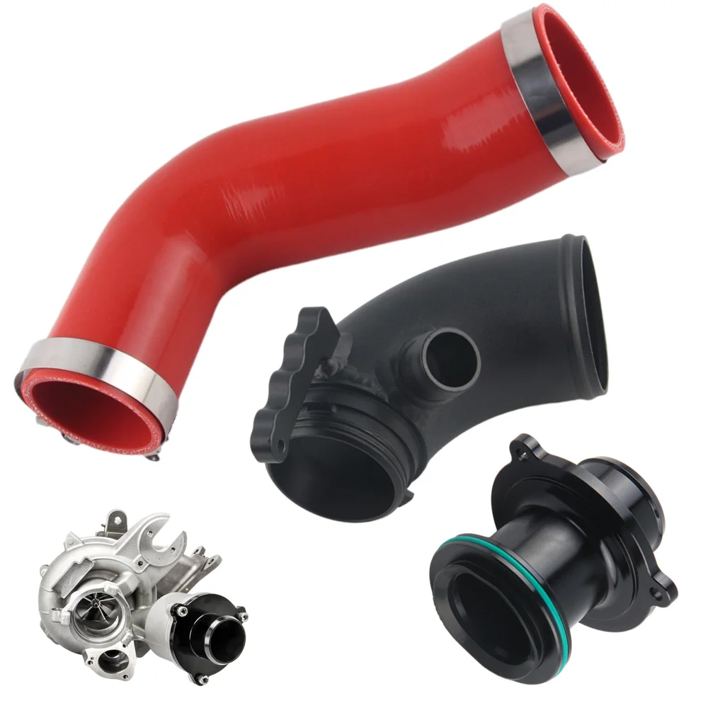 Highflow Turbo Inlet Elbow Pipe For MK7 Sportwagen Gen3 2.0T - Aluminum
