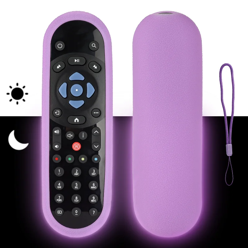 Silicone Shockproof Remote Control Case with Lanyard