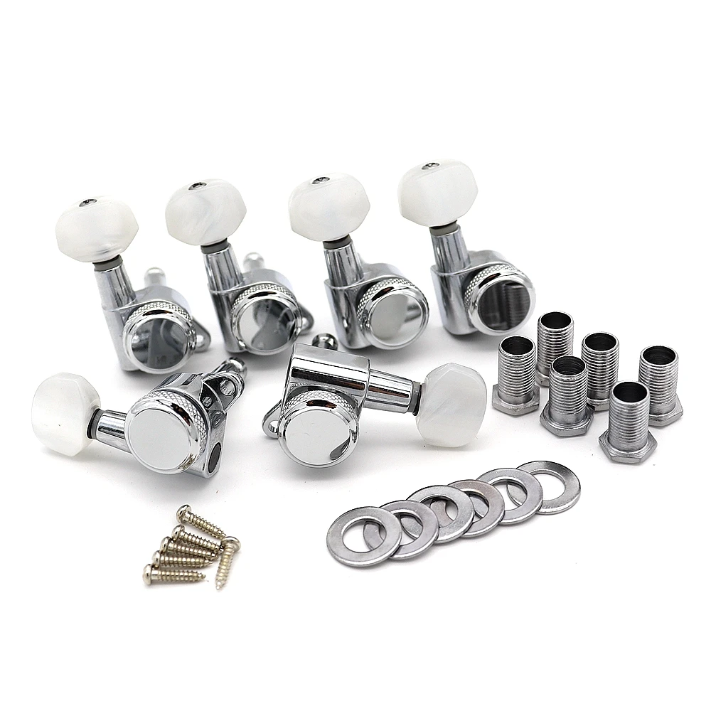 

1set With Pearl Botton Head Guitar Tuning Peg Wilkinson Guitar Locking Tuners machine Head