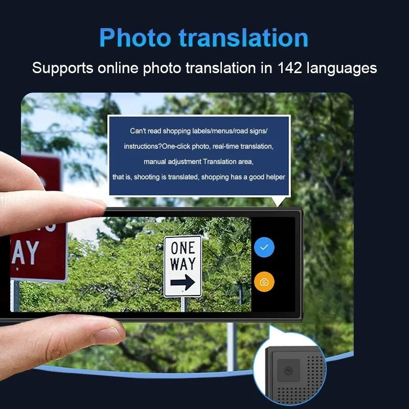 Smart AI Voice S90 Translator Dictionary Pen 142 Languages Real-time Speech Interactive WIFI Photo Scan Offline Translation