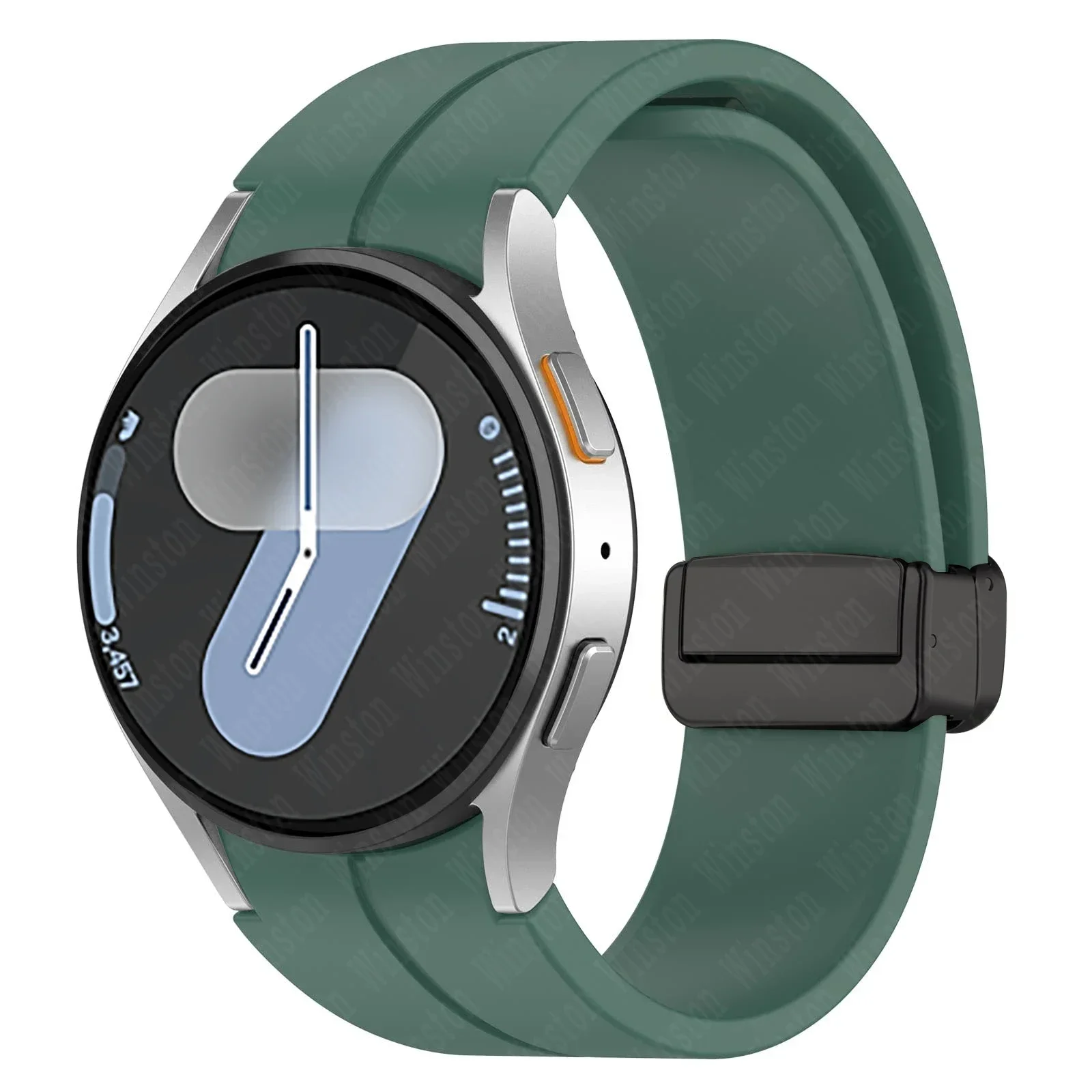 Magnetic Silicone Strap Bracelet