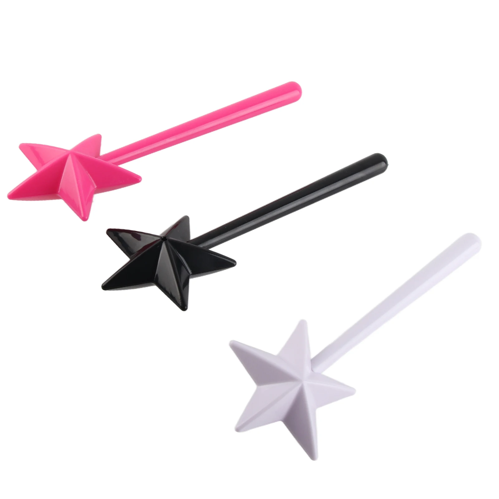 Magical Salt Pepper Shakers Star Shaped Wand Stick Refillable Seasonings Spices Dispenser 3Pcs salt shaker,salt pepper shakers