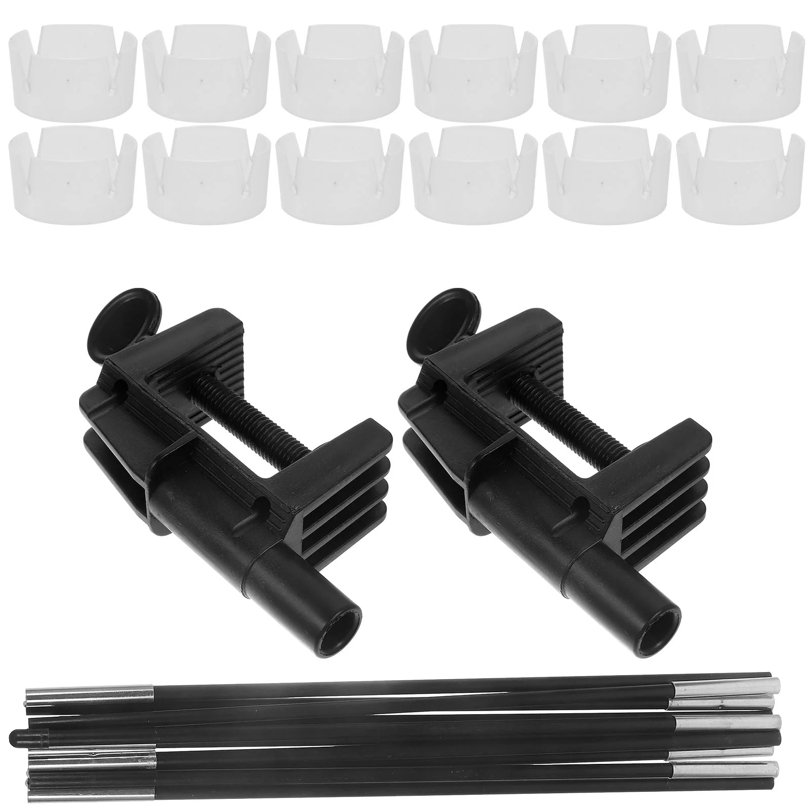 

1 Set of Balloon Arch Kit Adjustable Balloon Arch Stand Balloon Clips Table Clips Balloon Holder Set