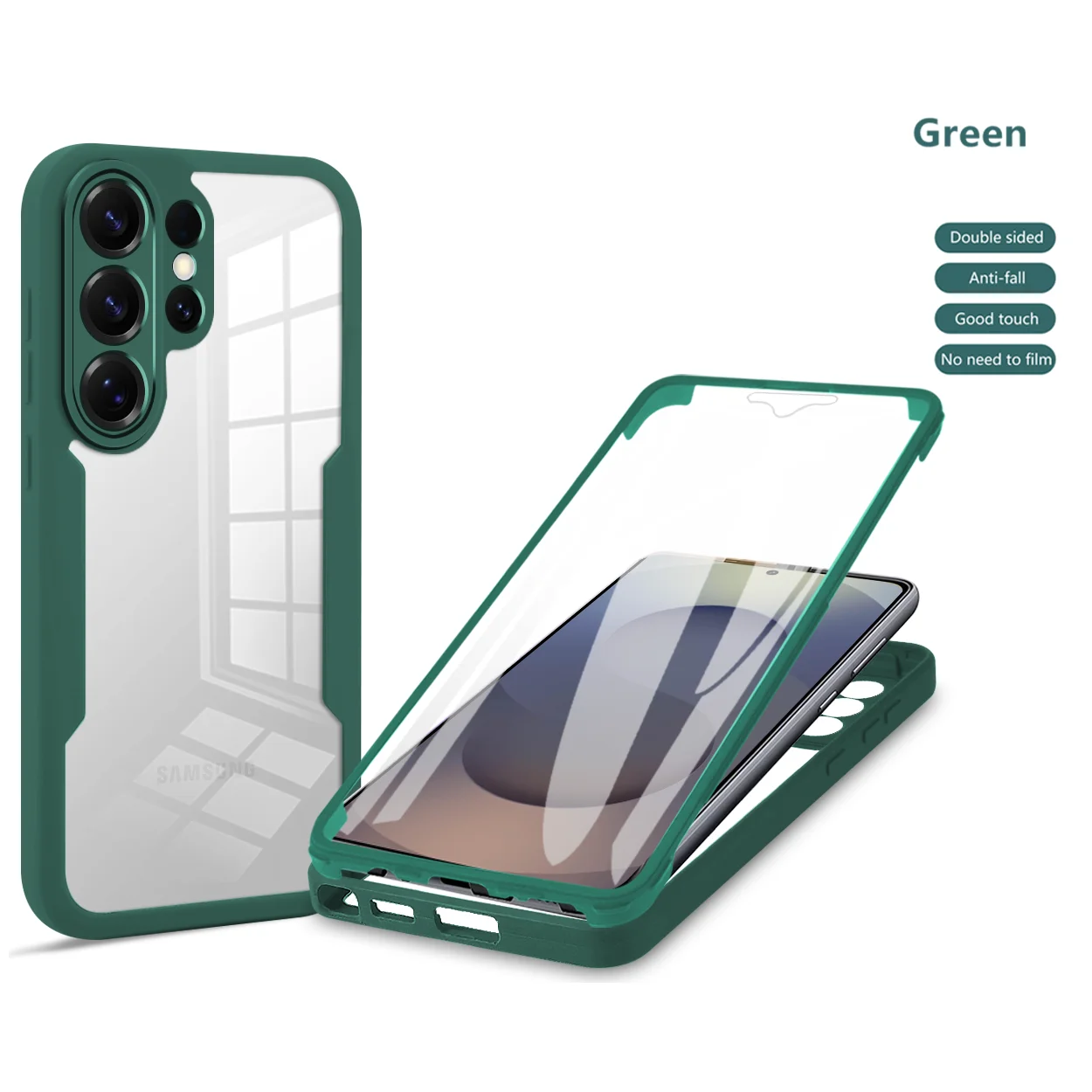 Shockproof Full Body Protection Case with Screen Protector