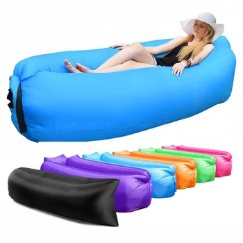 1Pcs Portable Inflatable Recliner Air Sofa Hammock - Waterproof and leak-proof, perfect for outdoor adventure and relaxation!
