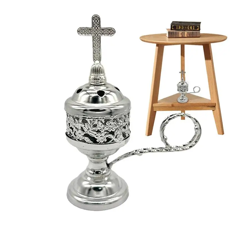 Decorative Metal Incense Burner for Aromatherapy