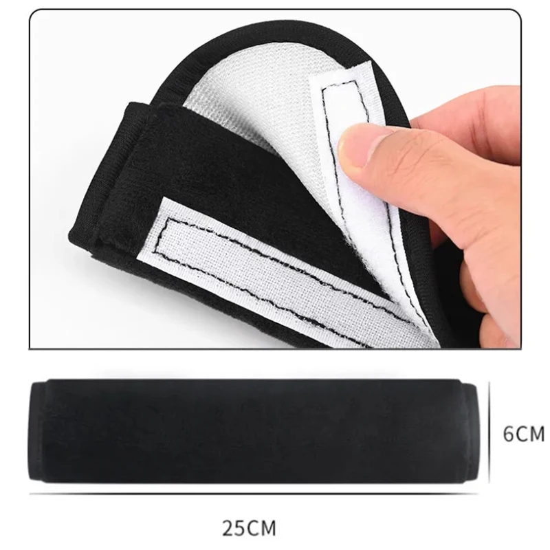 Car Safety Belt Cover 2pc Adjustable Seat Belt Shoulder Strap Covers Protector Pad