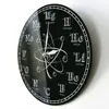 Chemical Symbols Wall Clock Periodic Table Chalkboard Chemistry Teacher’s Wall Clock Modern Wall Clock Classroom Wall Art Decor 2