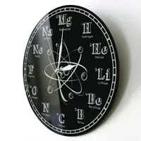 Chemical Symbols Wall Clock Periodic Table Chalkboard Chemistry Teacher’s Wall Clock Modern Wall Clock Classroom Wall Art Decor 2