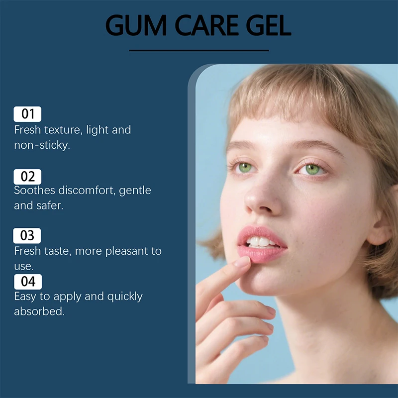 ORALHOE Tooth Care Gel Gentle Care Clean Comfortable Teeth Fresh Natural Shine Gel Oral Care Products - 4