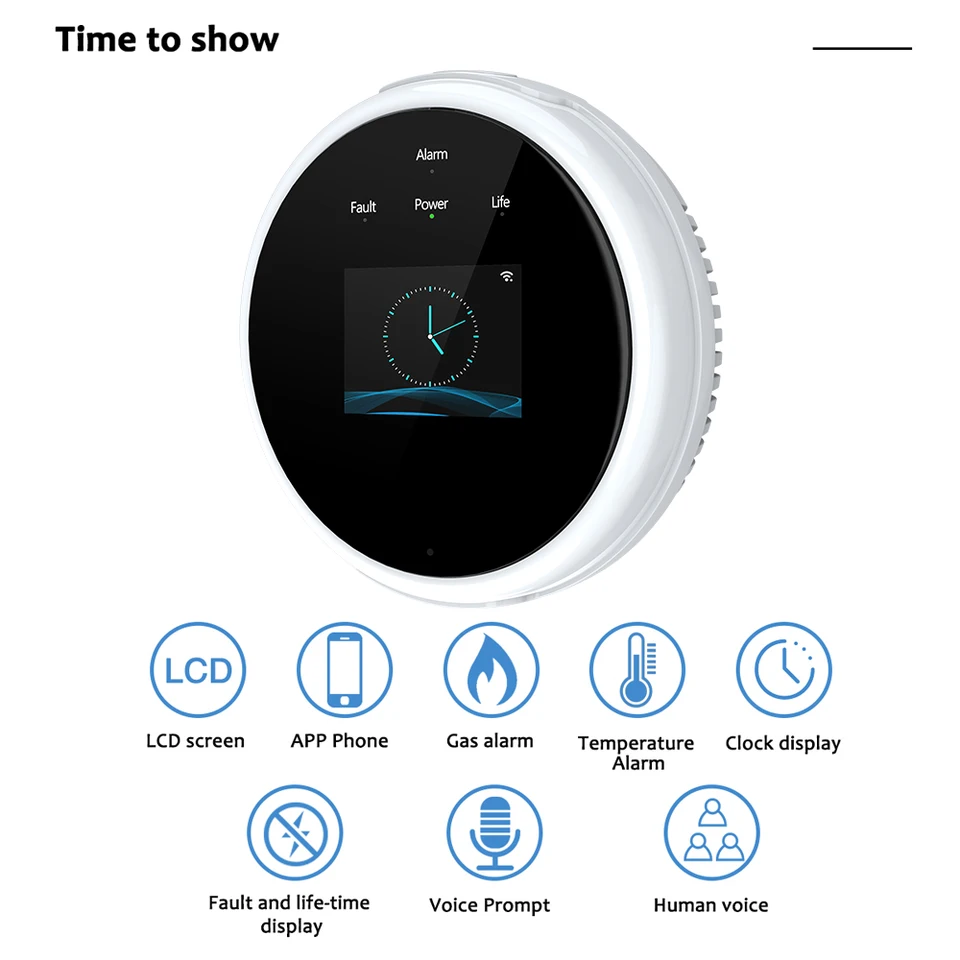 Wekker Temperatuur Vochtigheid Monitor Digitale We... – Vicedeal