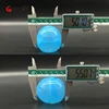 100Pcs/Pack 50MM*55MM Mixed Colors Plastic PP Siamese Capsules Toy  Empty Surprise Ball Container For Vending Machine 5
