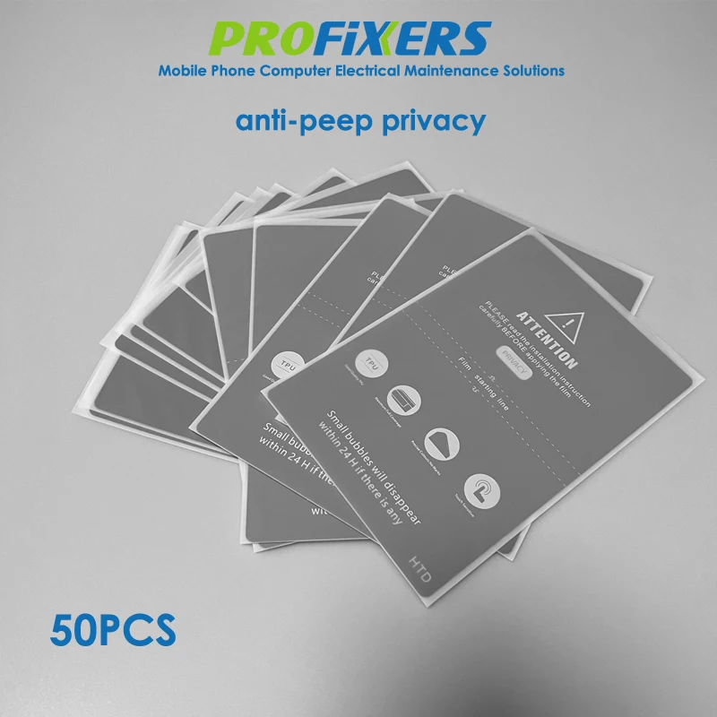TPU HD MATTE Privacy Frosted Protection Flexible Hydrogel Film Mobile Phone Screen Protective Cutting Machine cellphone screen protector