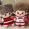 1 Set 20cm Doll Clothes Sports T-shirt Mini Shorts Suit with Basketball For Idol Dolls Outfit Toys Accessories 4