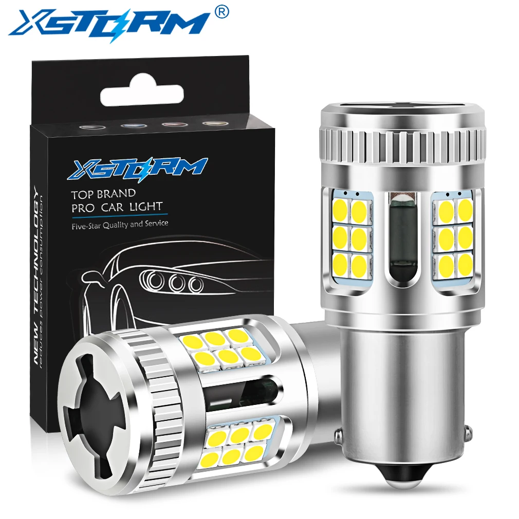 XSTORM 1156 BA15S P21W светодиодсветодиодный CAN-шина BAU15S PY21W светодиодный ная лампа T20 7440 W21W