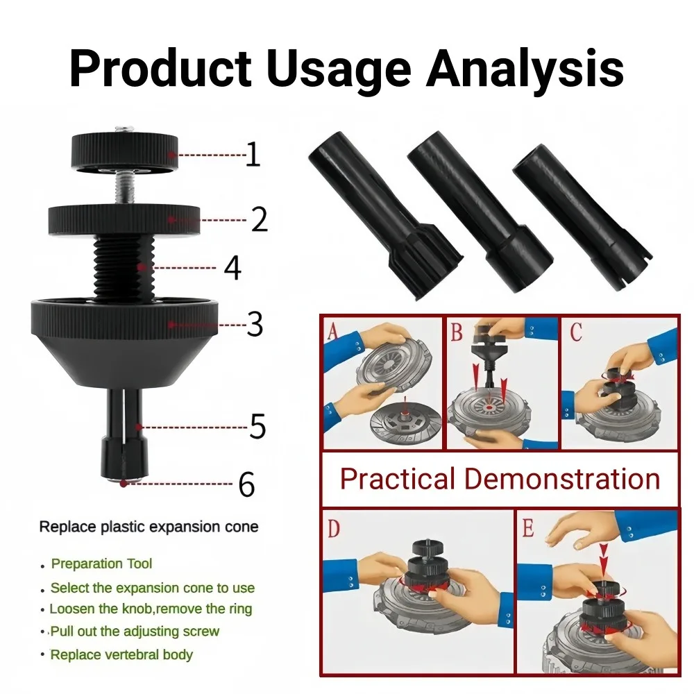 Car Clutch To Hole Corrector Alignment Tool Universal Clutch Clutch Alignment Dismantle Tool Car Clutch Correcting Repair Tool 5