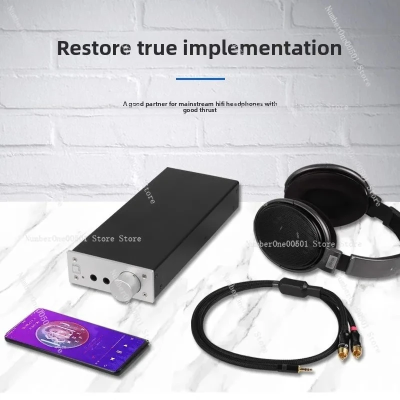 SE 버전 직접 각인 레만 헤드폰 앰프 HD650 K701 디코딩 기능이 있는 데스크탑 프론트엔드 헤드폰 앰프