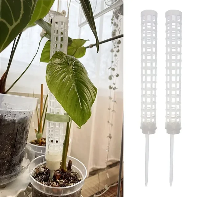 Plant Trellis Supporting Stick Plastic Moss Pole Indoor Plant Pot stand Green Dill Vine Garden Accessories 3