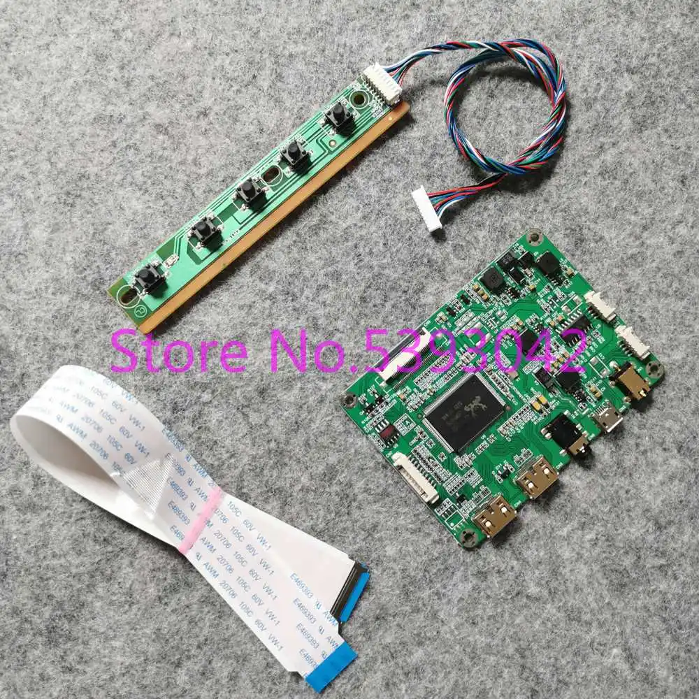 Fit N156Hga-Eab/Ea3/Eal/Ebb Notebook Pc 1920*1080 Input Micro Usb 5V Wled Mini Edp-30Pin Lcd Screen Controller Card Kit Fai Da Te