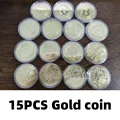 15PCS Gold