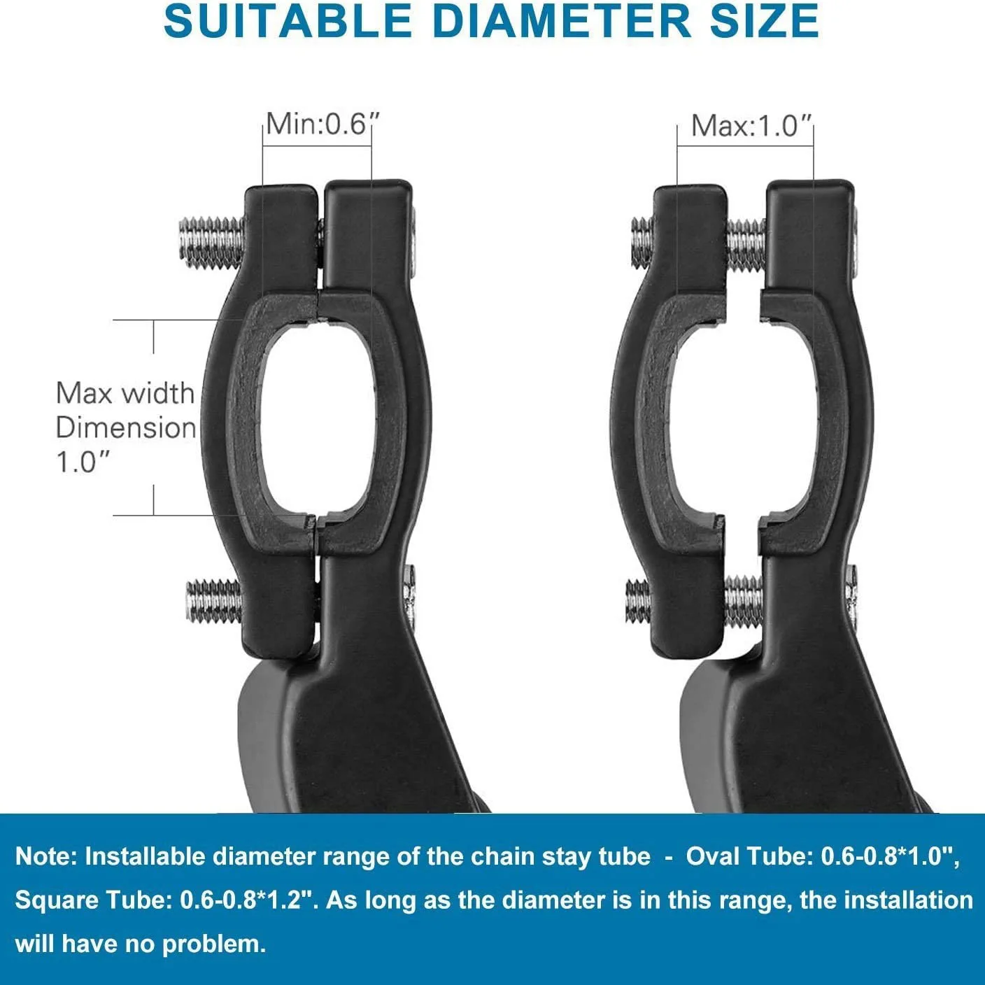 Bicycle Kickstand X-Tiger Adjustable for 22 24 26 Inch Mountain Bike and 700 Road