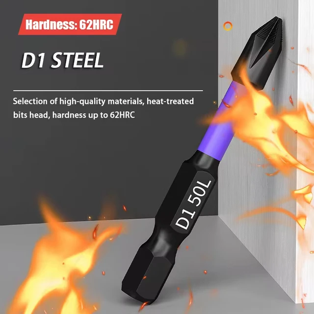Magnetic Impact Screwdriver Bit Set 4