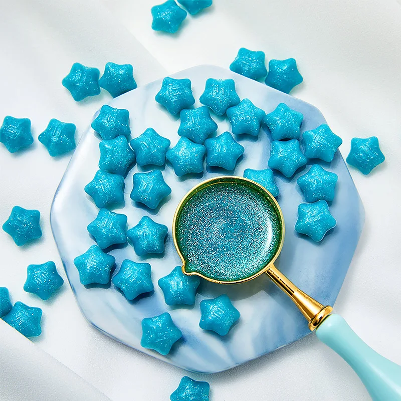 Colorful Pearlescent Enamel Wax Grains for DIY Handmade Crafts