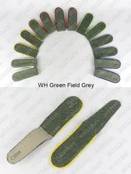 Reproduction German WH Shoulder straps in Green Field Grey in Pair Reenactment
