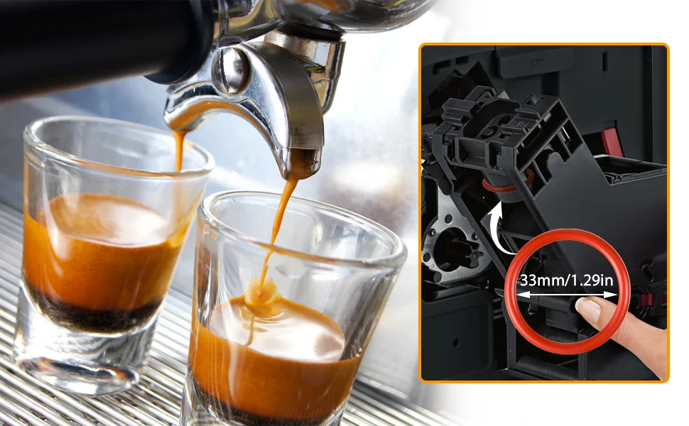 Dichtungsring Kaffeemaschine O-Ringe Dichtungsring Dichtungen für Delonghi Kaffeemaschine Extractor Prozess Dichtungsring für Philips Saeco – Detail 6